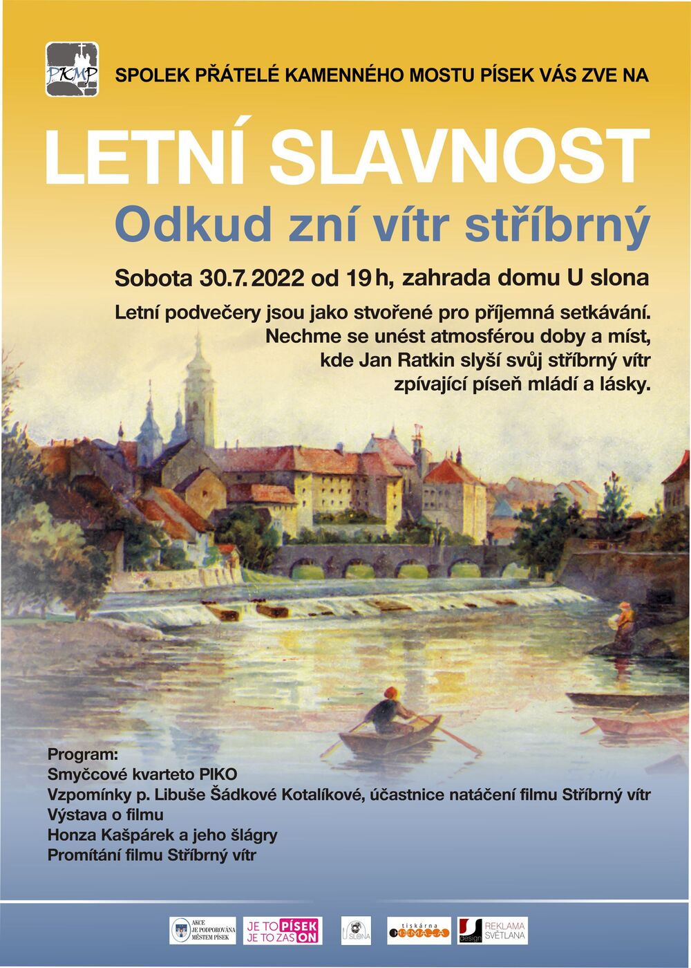 Letní slavnost odkud zní vítr stříbrný 30.7.2022