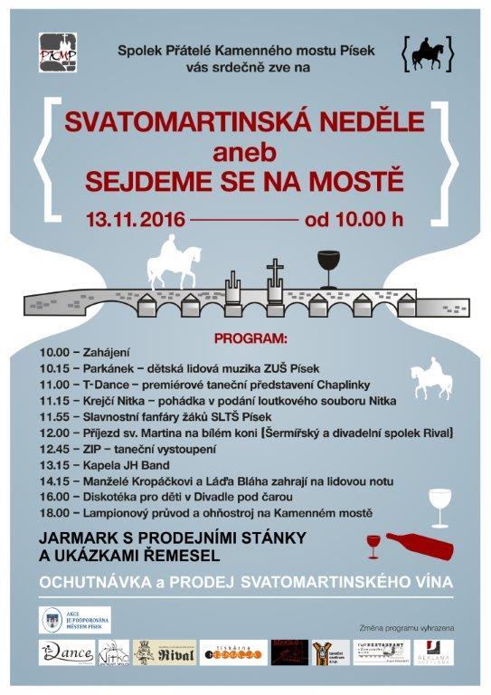 Svatomartinská neděle na kamenném mostě