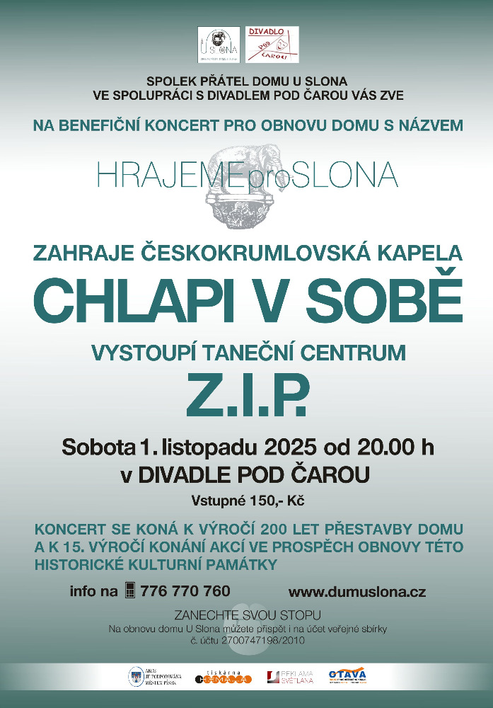 Hrajeme pro slona benefiční 2025