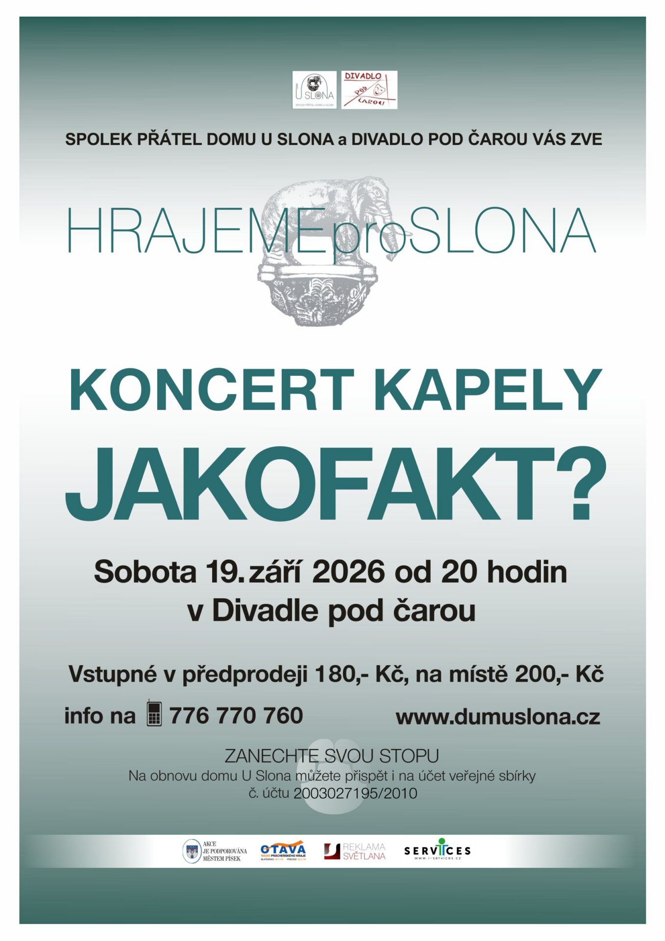 Hrajeme pro slona jakofakt 2026